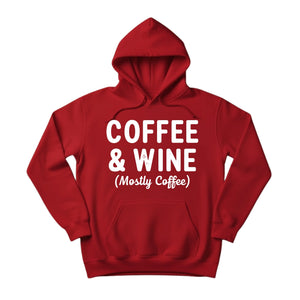 Coffee & Wine Christmas Hoodie - PW234