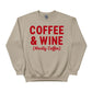 Coffee & Wine Christmas Sweatshirt - PW234