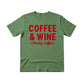 Coffee & Wine Christmas T-Shirt - PW234