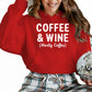 Coffee & Wine Christmas Hoodie - PW234