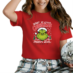 What If Stole Christmas T-Shirt - PW245
