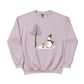 Cozy Christmas Snowman and Puppy Sweatshirt - PW246