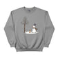 Cozy Christmas Snowman and Puppy Sweatshirt - PW246