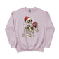 Jolly Bones A Skeleton's Festive Tea Break Christmas Sweatshirt - PW247