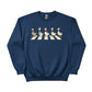 Christmas Duck Crew on the Crosswalk Sweatshirt - PW248