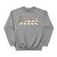 Christmas Duck Crew on the Crosswalk Sweatshirt - PW248