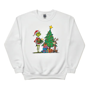 Gift of Gab Cheer Between Friends Christmas Sweatshirt - PW249