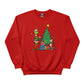 Gift of Gab Cheer Between Friends Christmas Sweatshirt - PW249