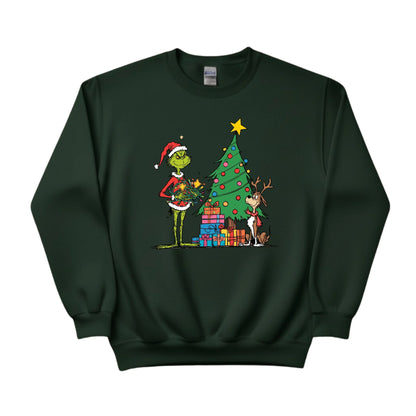 Gift of Gab Cheer Between Friends Christmas Sweatshirt - PW249