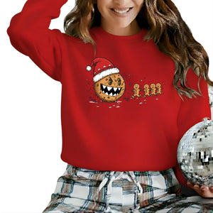 The Christmas Monster’s Emoji Parade Christmas Sweatshirt - PW250