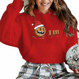 The Christmas Monster’s Emoji Parade  Christmas Hoodie - PW250