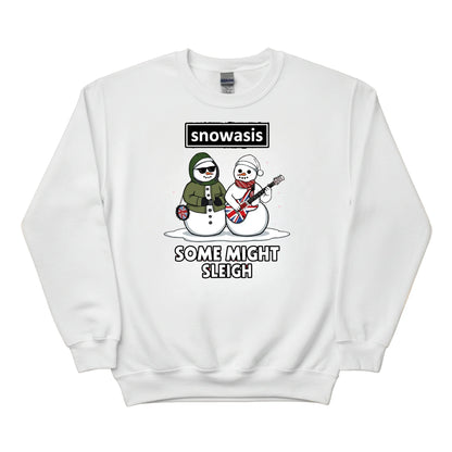 Snowasis Some Might Sleigh Christmas Sweatshirt - PW251