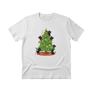 Black Cats & Holiday Chaos: A Christmas Tale Christmas T-Shirt - PW255