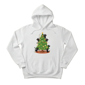 Black Cats & Holiday Chaos: A Christmas Tale Christmas Hoodie - PW255
