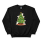 Black Cats And Holiday Chaos A Christmas Tale Christmas Sweatshirt - PW255