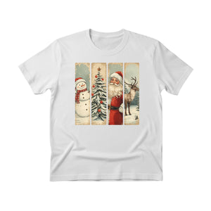 A Winter Wonderland: Santa, the Deer, and the Christmas Tree Christmas T-Shirt - PW256