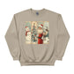 A Winter Wonderland Santa, the Deer, and the Christmas Tree Christmas Sweatshirt - PW256