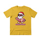 Santas Summer Break Beach Bat and Holiday Cheer Christmas T-Shirt - PW257