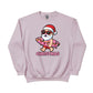 Santas Summer Break Beach Bat and Holiday Cheer Christmas Sweatshirt - PW257