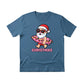 Santas Summer Break Beach Bat and Holiday Cheer Christmas T-Shirt - PW257