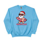 Santas Summer Break Beach Bat and Holiday Cheer Christmas Sweatshirt - PW257