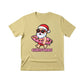 Santas Summer Break Beach Bat and Holiday Cheer Christmas T-Shirt - PW257