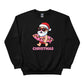 Santas Summer Break Beach Bat and Holiday Cheer Christmas Sweatshirt - PW257