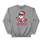 Santas Summer Break Beach Bat and Holiday Cheer Christmas Sweatshirt - PW257