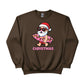 Santas Summer Break Beach Bat and Holiday Cheer Christmas Sweatshirt - PW257