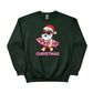 Santas Summer Break Beach Bat and Holiday Cheer Christmas Sweatshirt - PW257