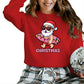 Santas Summer Break Beach Bat and Holiday Cheer Christmas Sweatshirt - PW257