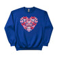 Valentine's Day Heart Sweatshirt PW303