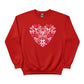 Valentine's Day Heart Sweatshirt PW303