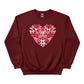 Valentine's Day Heart Sweatshirt PW303