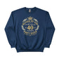 Bless By God Party Queen 40th Birthday Printed Sweatshirt - PW400
