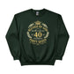 Bless By God Party Queen 40th Birthday Printed Sweatshirt - PW400