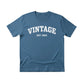 Vintage EST. Personalised Year Printed Birthday T-Shirt  - PW403