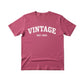Vintage EST. Personalised Year Printed Birthday T-Shirt  - PW403