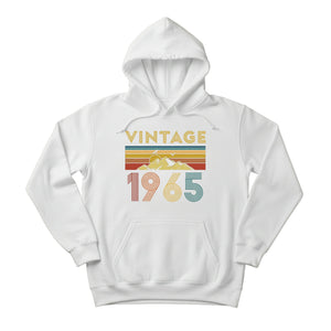 Vintage 1965 Printed Birthday Hoodie - PW405