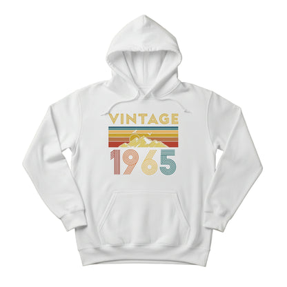 Vintage 1965 Printed Birthday Hoodie - PW405
