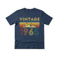 Vintage 1965 Printed Birthday T-Shirt  - PW405