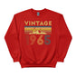 Vintage 1965 Printed Birthday Sweatshirt - PW405