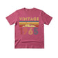 Vintage 1965 Printed Birthday T-Shirt  - PW405