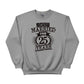 Just Married for 25 Years Silver Jubilee Printed Sweatshirt - PW407