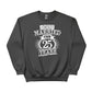 Just Married for 25 Years Silver Jubilee Printed Sweatshirt - PW407