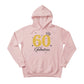 60 Fabulous Printed Birthday Hoodie - PW410