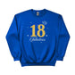 From 1 to 99, Personalised Age Still Fabulous Printed Birthday Sweatshirt - PW411
