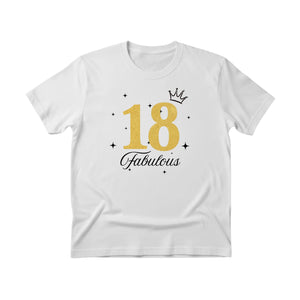 From 1 to 99, Personalised Age Still Fabulous Printed Birthday T-Shirt - PW411