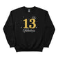 From 1 to 99, Personalised Age Still Fabulous Printed Birthday Sweatshirt - PW411