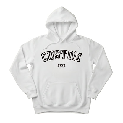 Custom Text Printed Hoodie - PW412